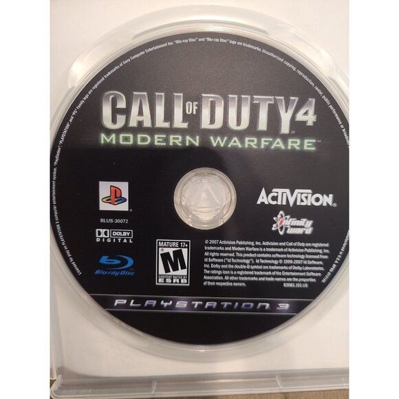 Call of Duty 4: Modern Warfare (Sony PlayStation 3, PS3- 2007) - Picture 5 of 6